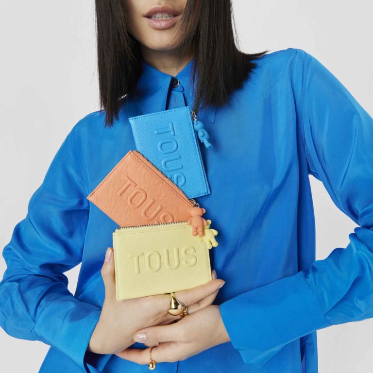 PU.COT,COINPURSE-TARJETERO T LA RUE BLUE